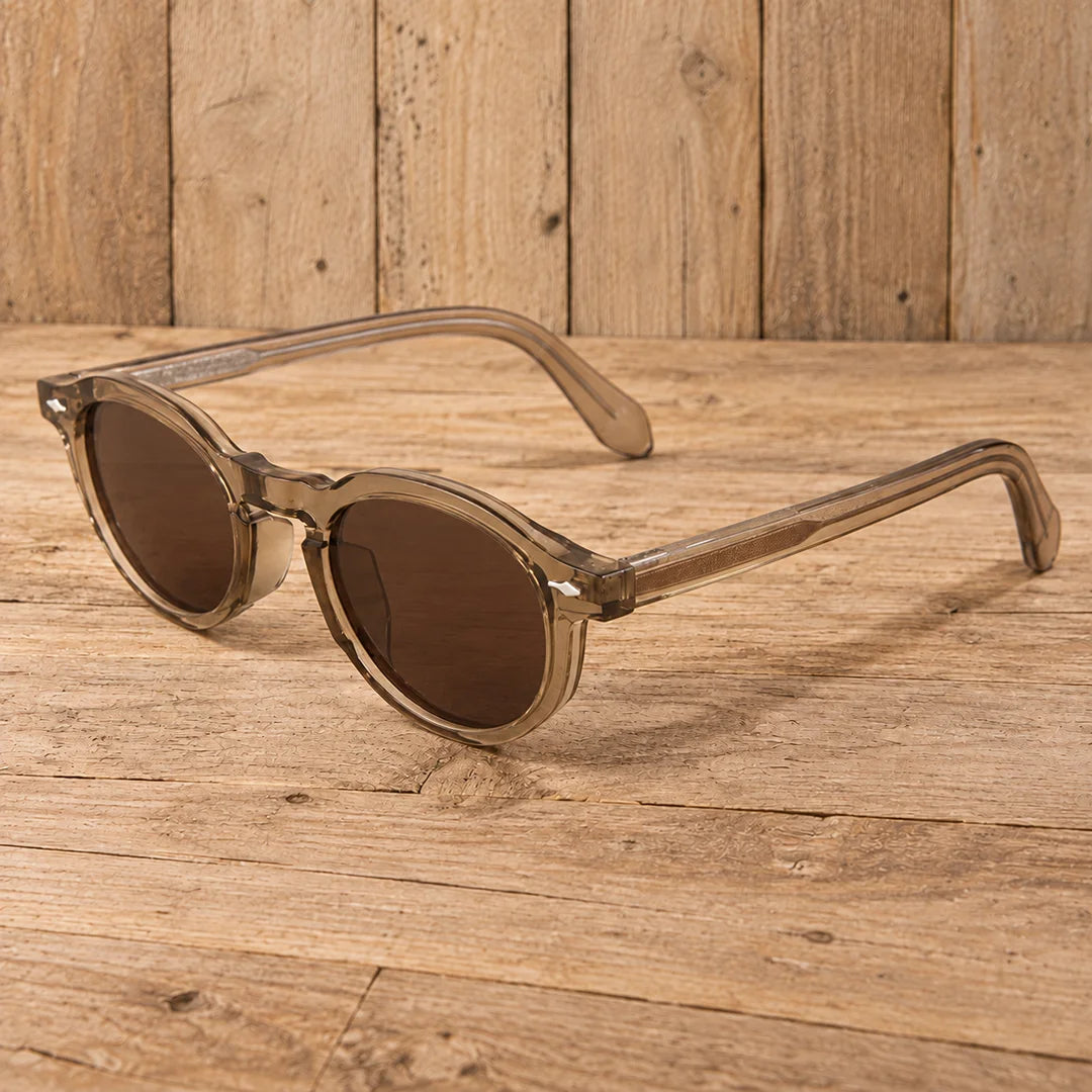 Rounded Retro Sunglasses