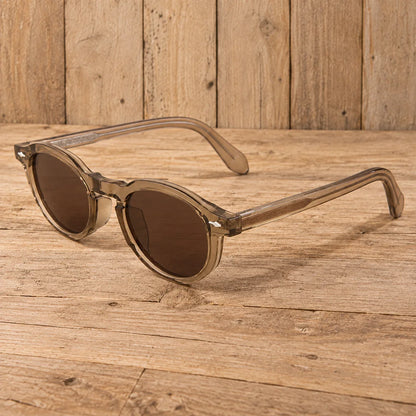 Rounded Retro Sunglasses