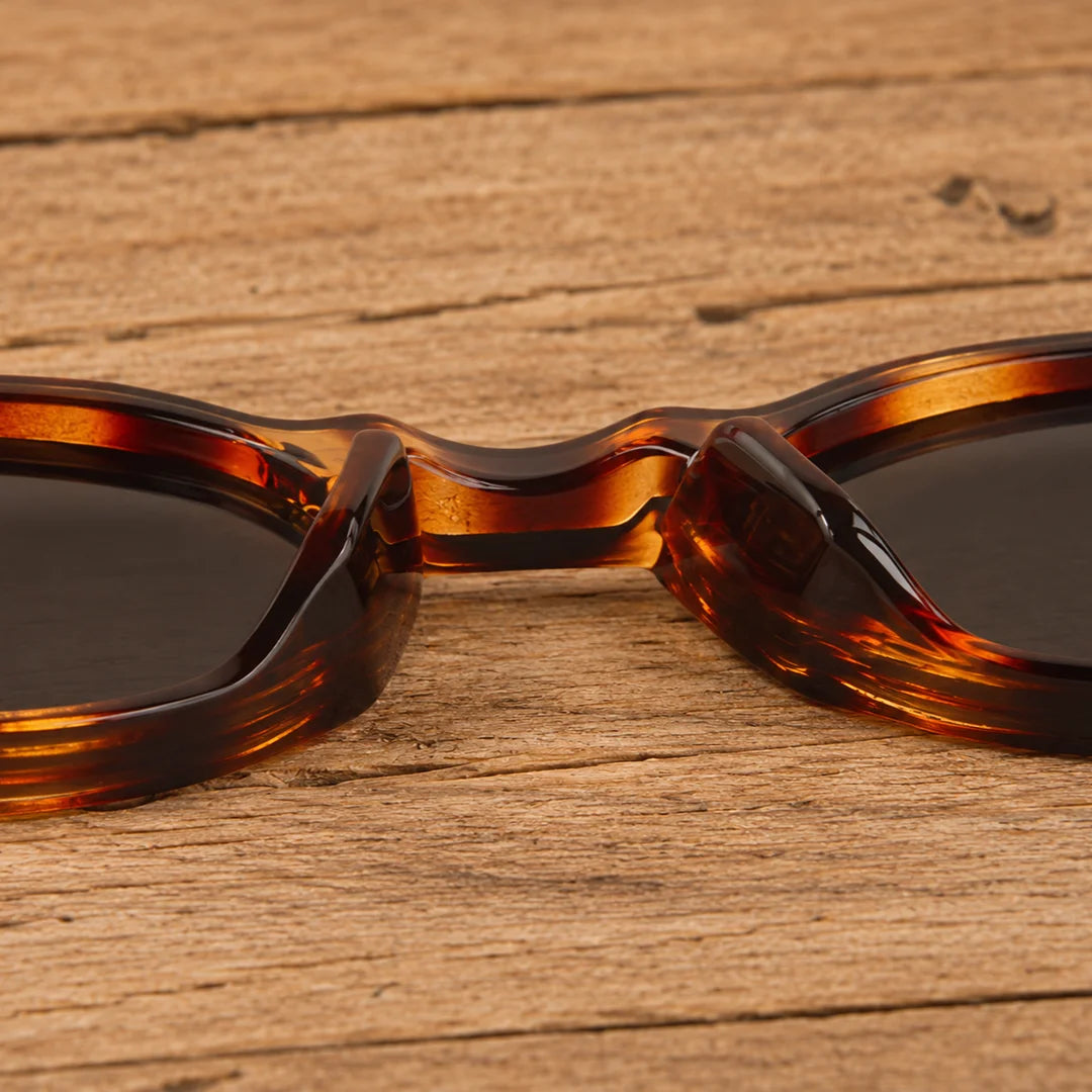 Rounded Retro Sunglasses