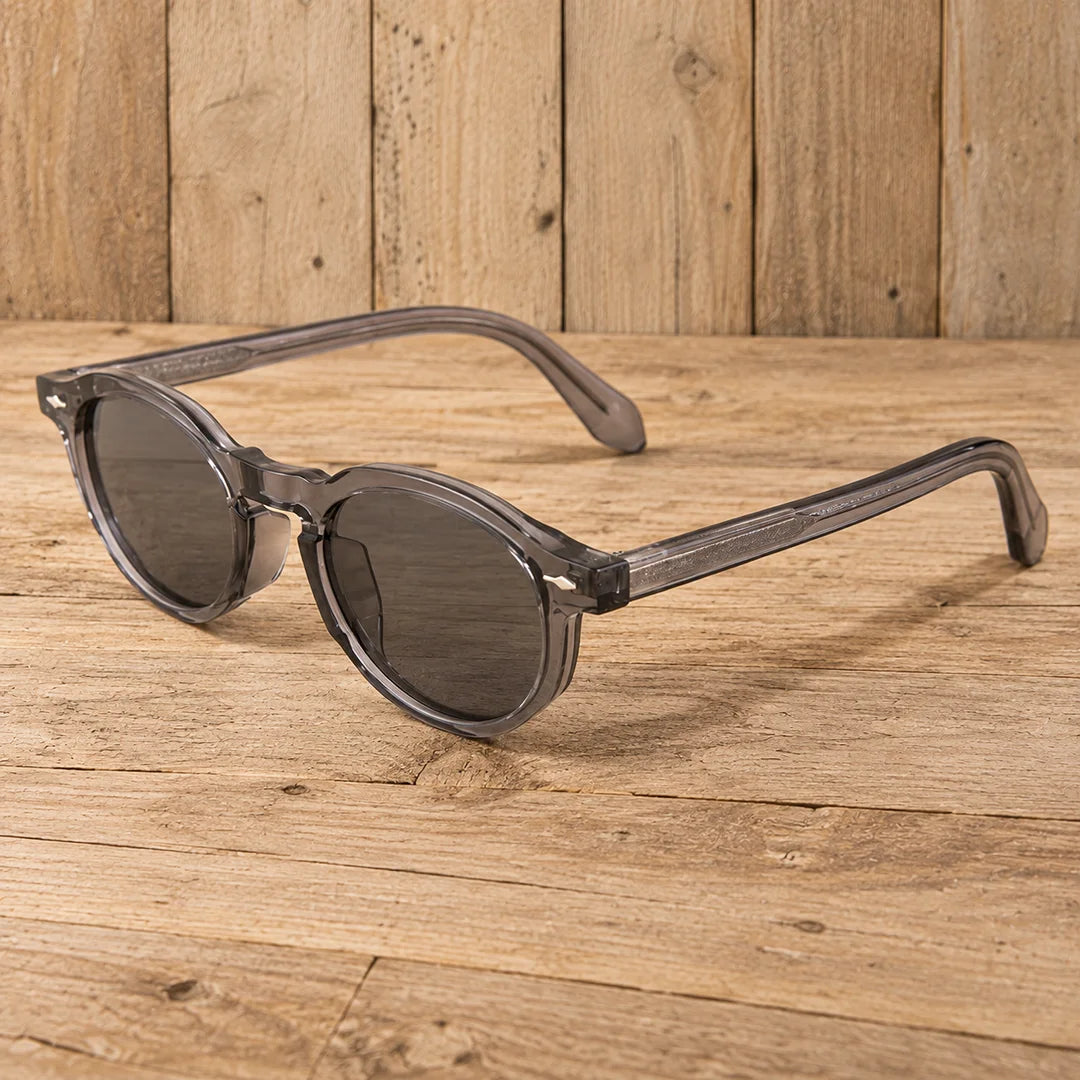 Rounded Retro Sunglasses