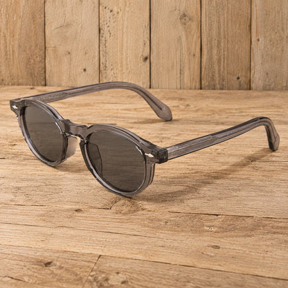 Rounded Retro Sunglasses