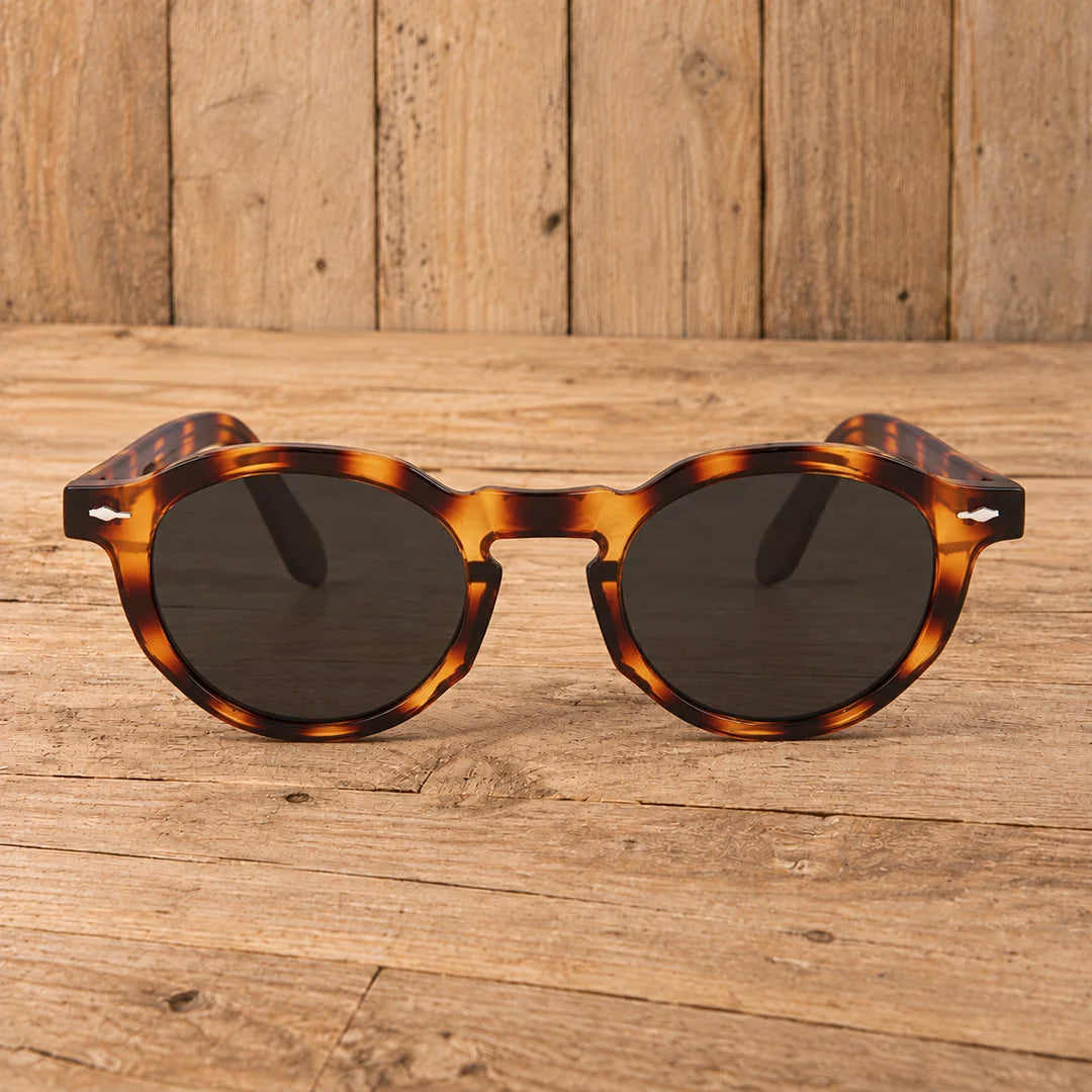 Rounded Retro Sunglasses