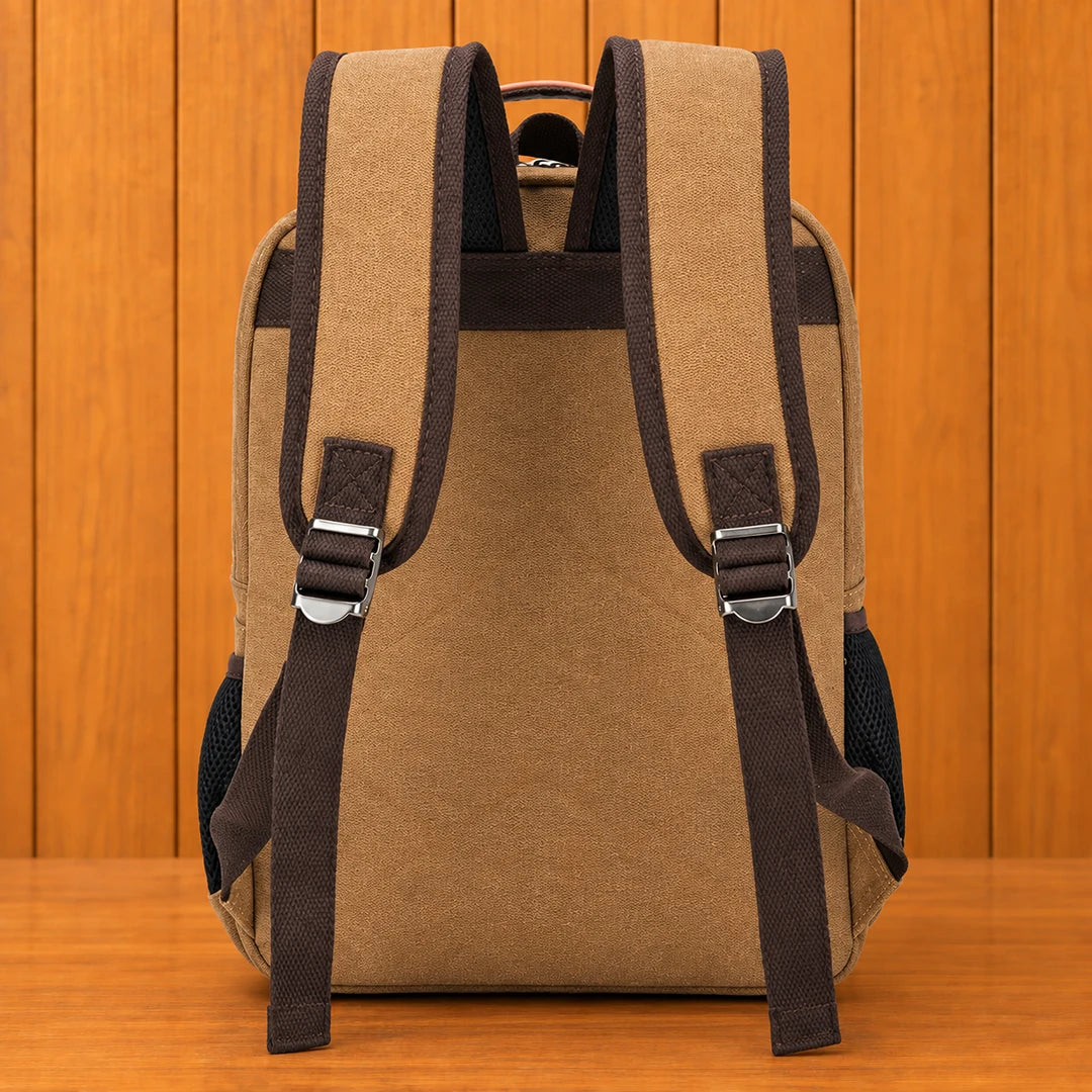 Rugged Canvas Utility Backpack