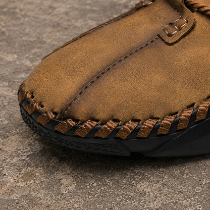 Rugged Casual Lace-Up Sneakers