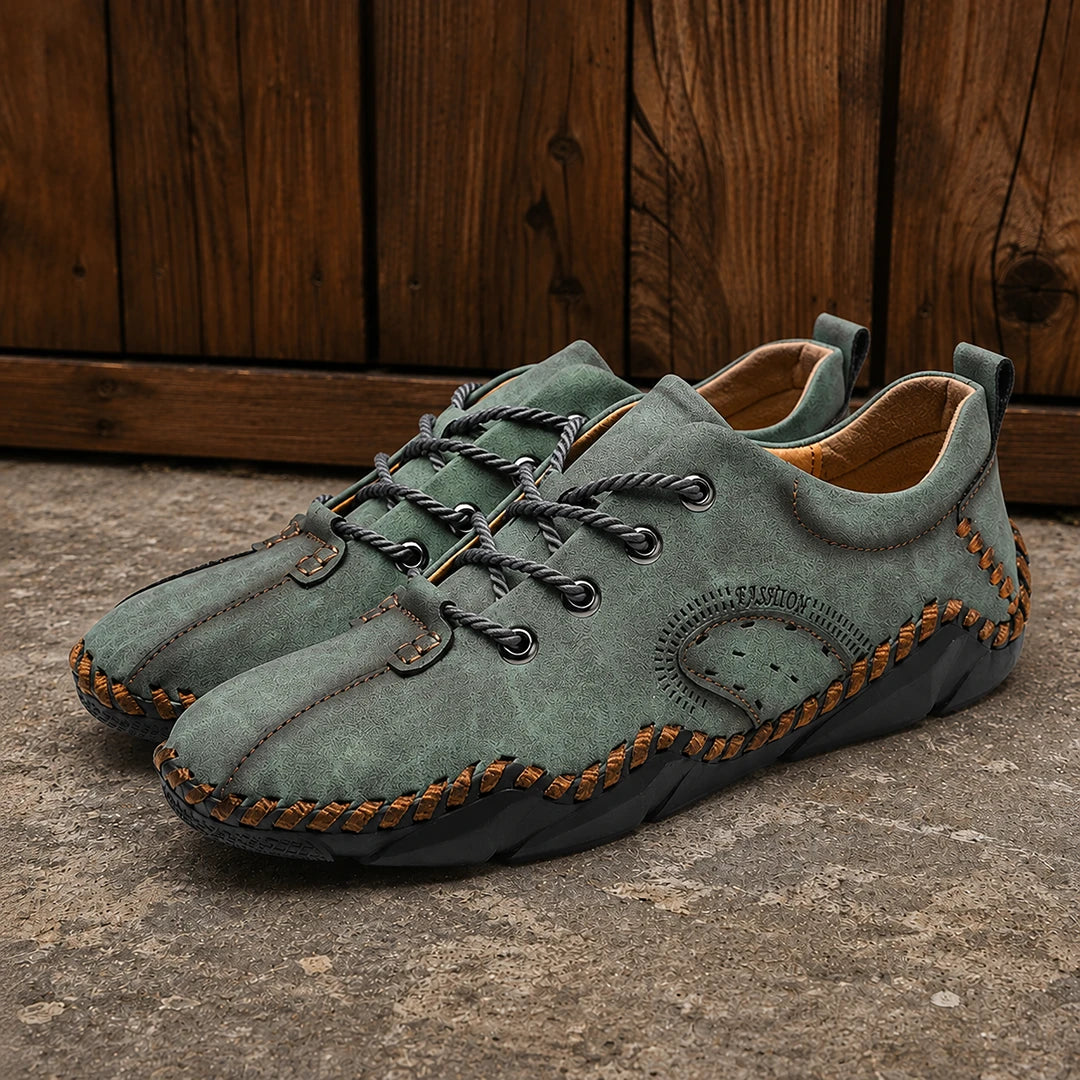 Rugged Casual Lace-Up Sneakers