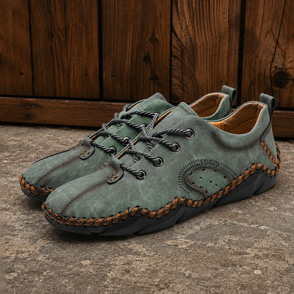 Rugged Casual Lace-Up Sneakers