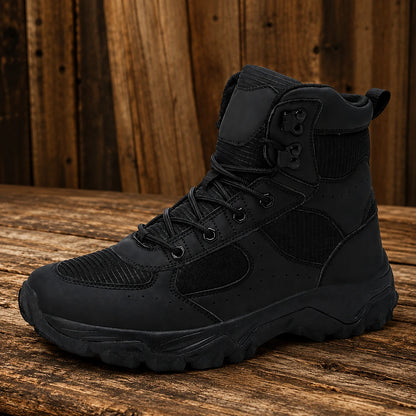 Rugged Panel Utility Boots