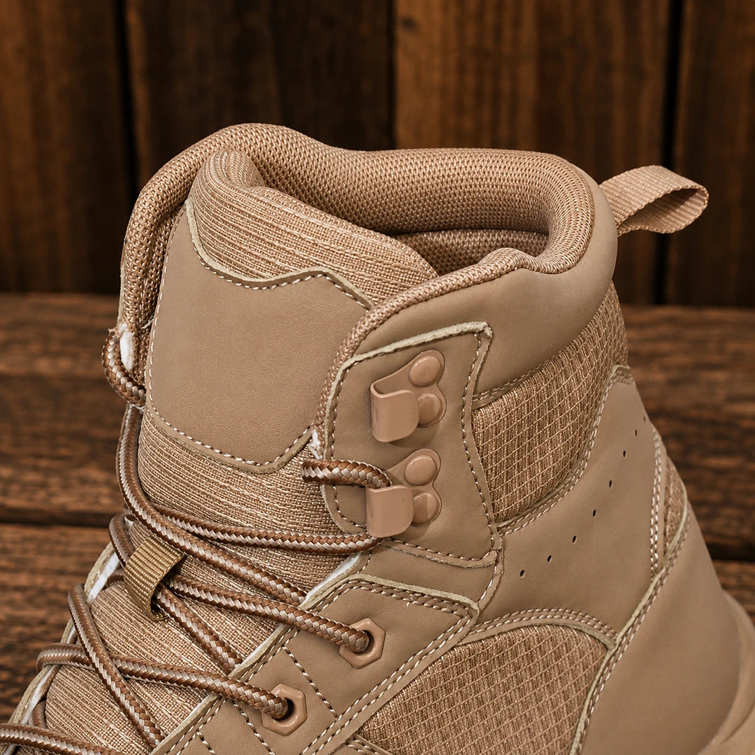 Rugged Panel Utility Boots