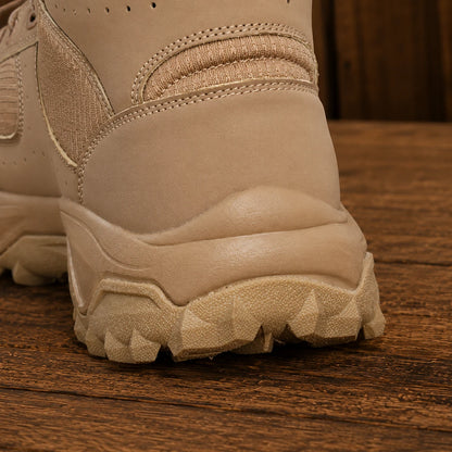 Rugged Panel Utility Boots