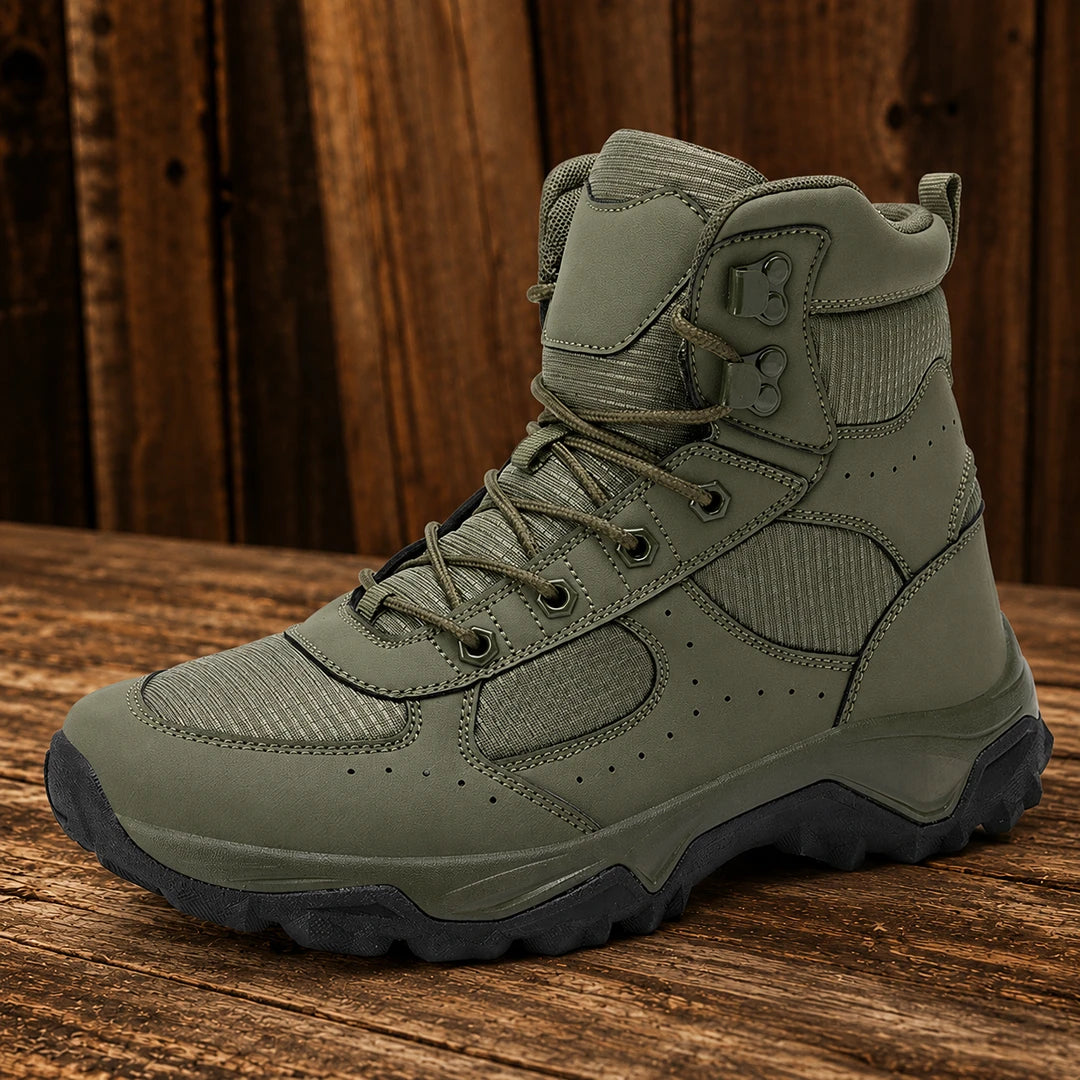 Rugged Panel Utility Boots