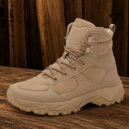Rugged Panel Utility Boots