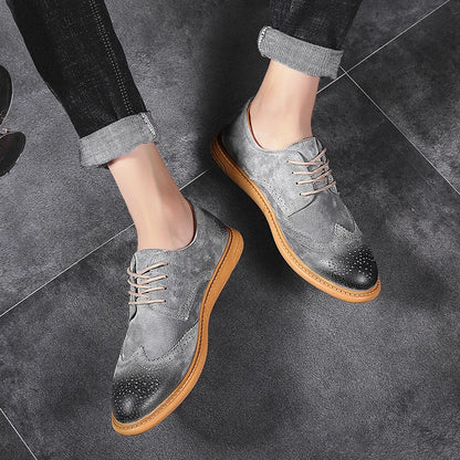 BRITISH CASUAL BROGUE SHOES