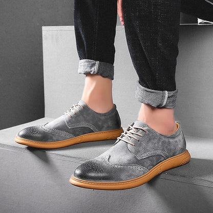 BRITISH CASUAL BROGUE SHOES