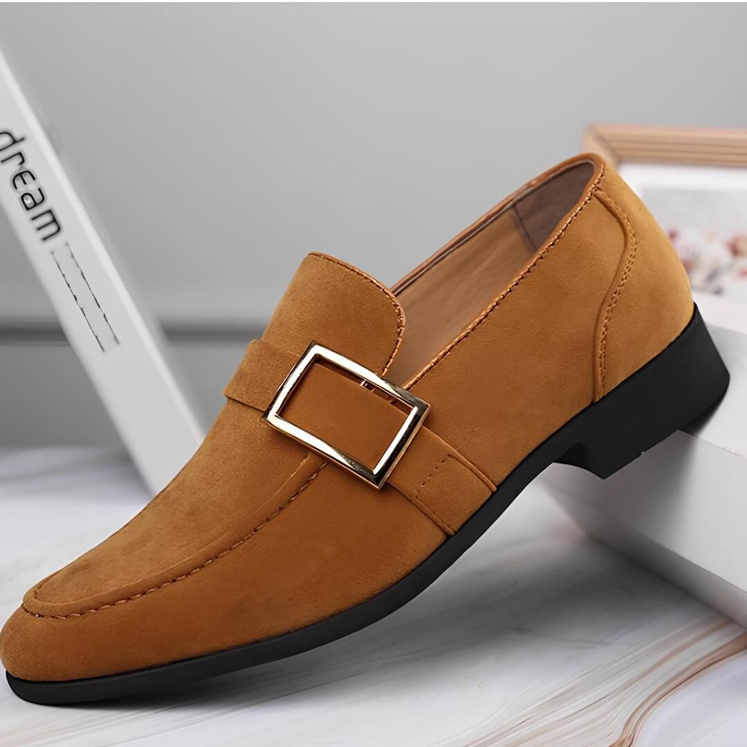 Suede Leather Loafers