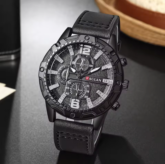 BOLD LEATHER WATCH