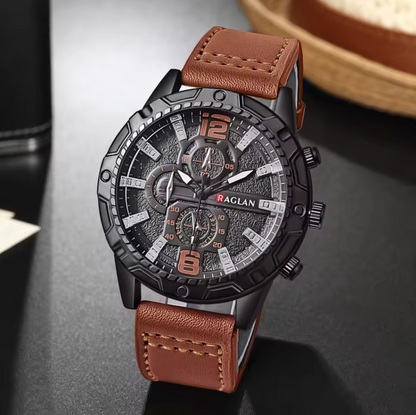 BOLD LEATHER WATCH