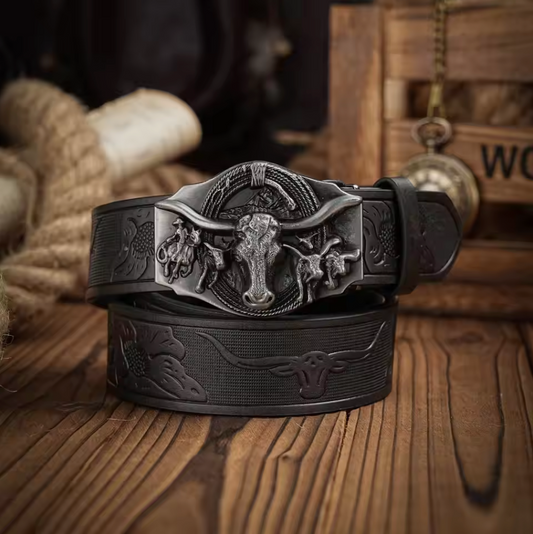 COWBOY LEATHER BELT