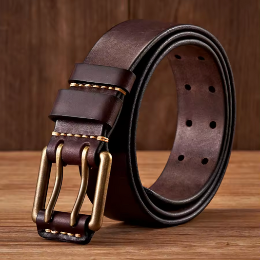 REAL LEATHER STITCH BELT