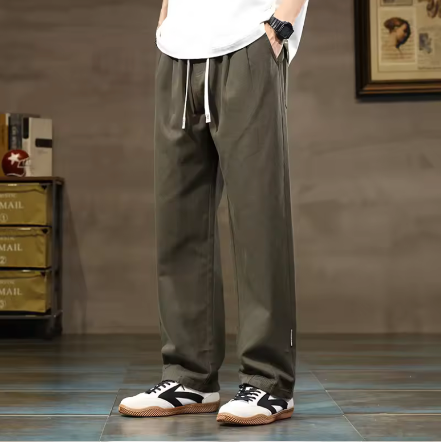 LOOSE COTTON TROUSER