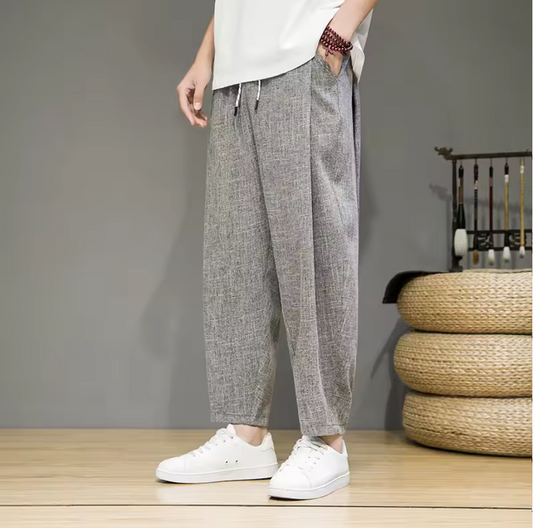 MEN THREAD TROUSERS