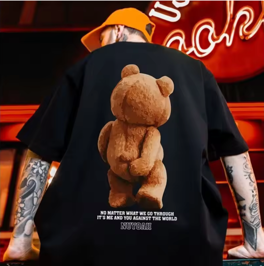 VINTAGE TEDDY STATEMENT TEE