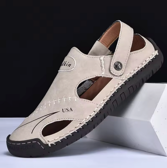 HANDMADE CAMPING LEATHER SANDALS
