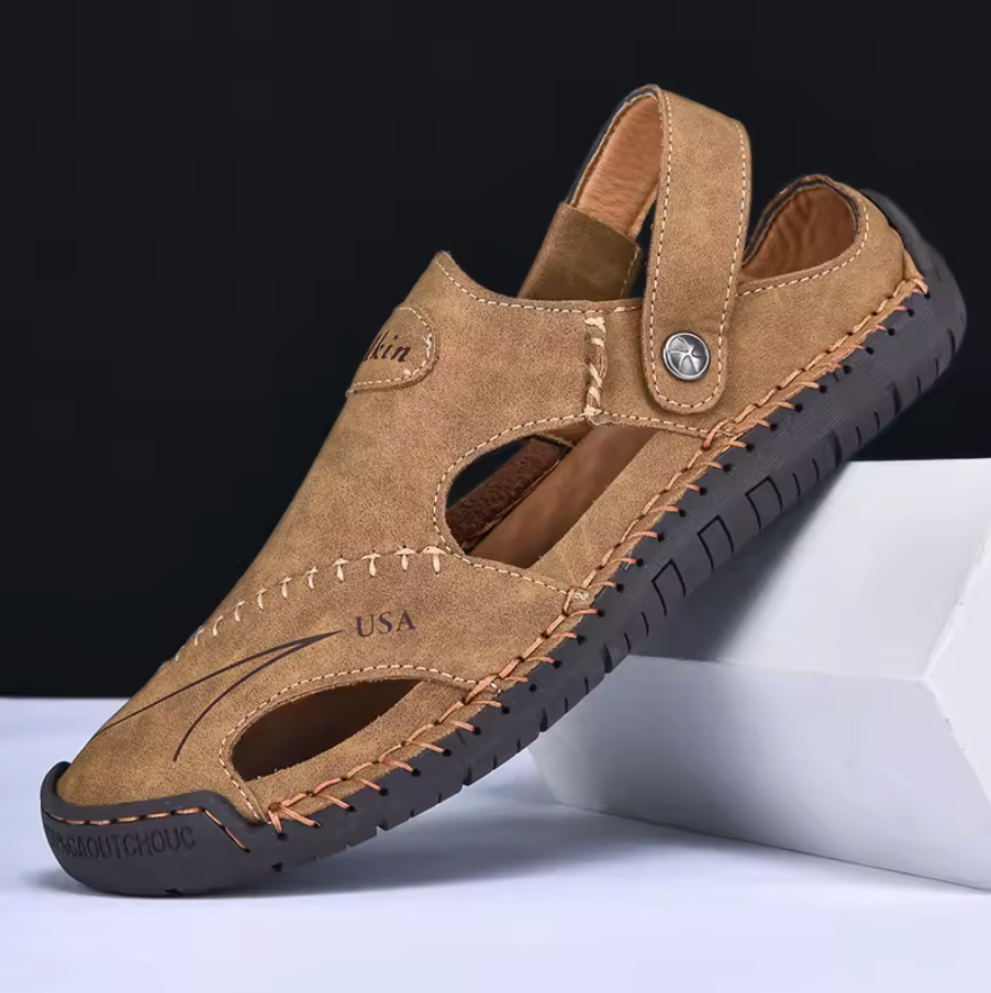 HANDMADE CAMPING LEATHER SANDALS