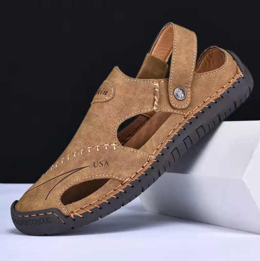 HANDMADE CAMPING LEATHER SANDALS