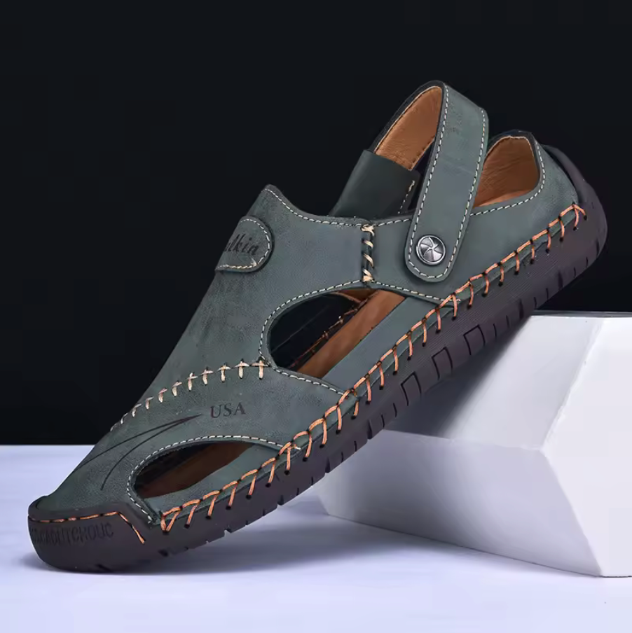 HANDMADE CAMPING LEATHER SANDALS