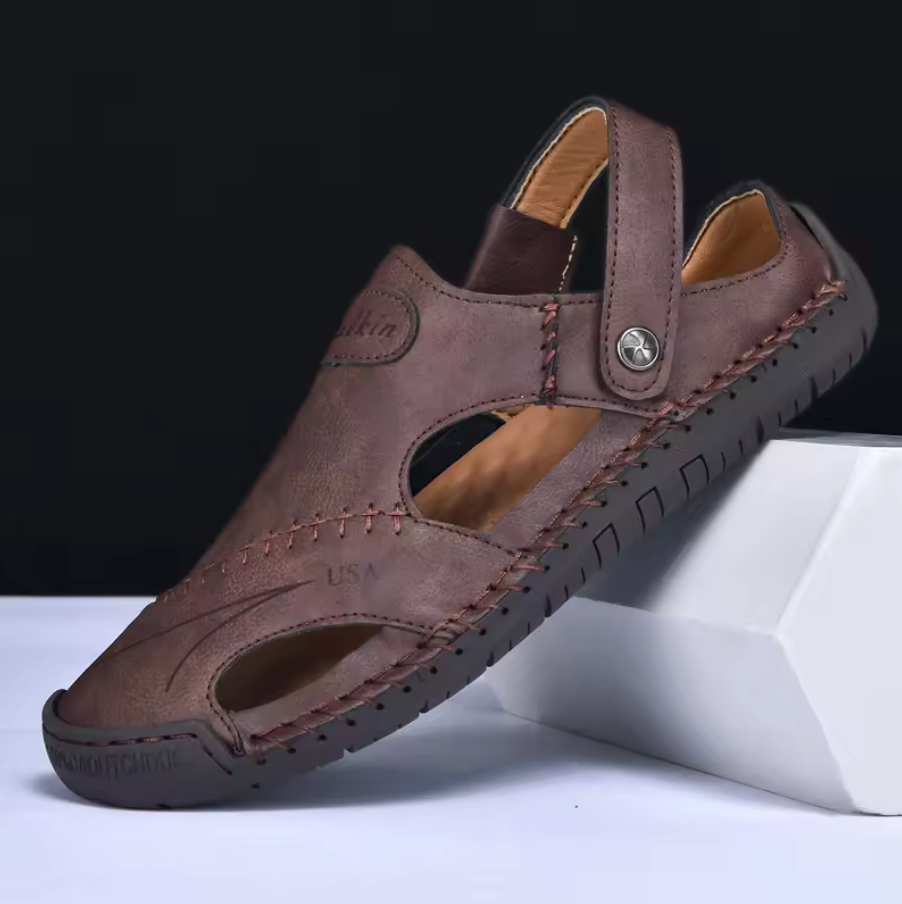 HANDMADE CAMPING LEATHER SANDALS