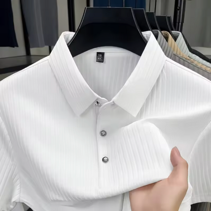 TENNIS STRIPE POLO SHIRT