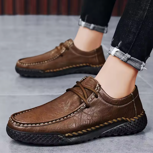 HANDMADE LEATHER MOCCASINS