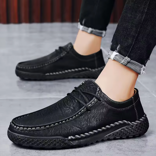 HANDMADE LEATHER MOCCASINS
