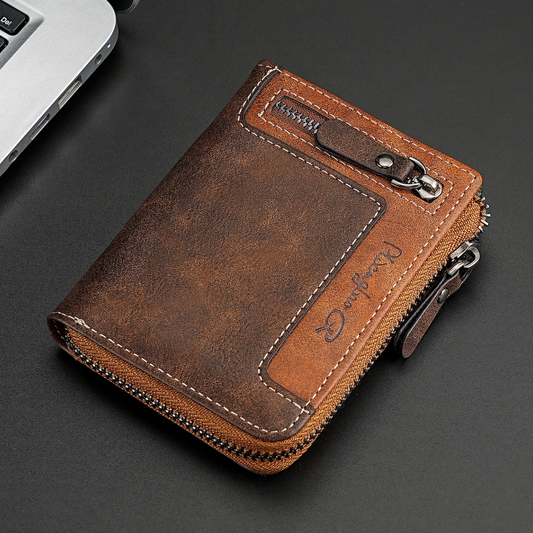 RETRO LEATHER WALLET