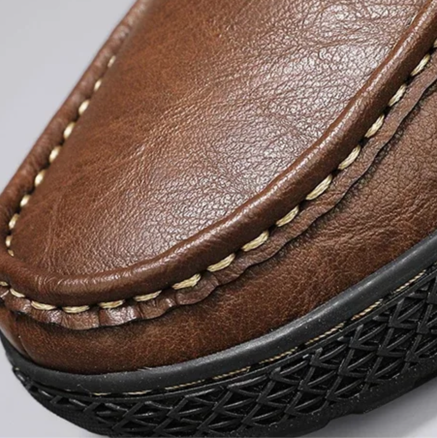 HANDMADE LEATHER MOCCASINS