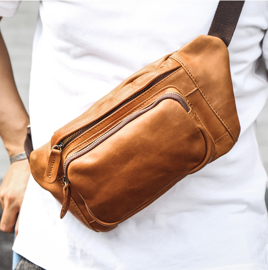 LEATHER WAIST BAG