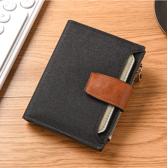 ELEGANT SUEDE WALLET