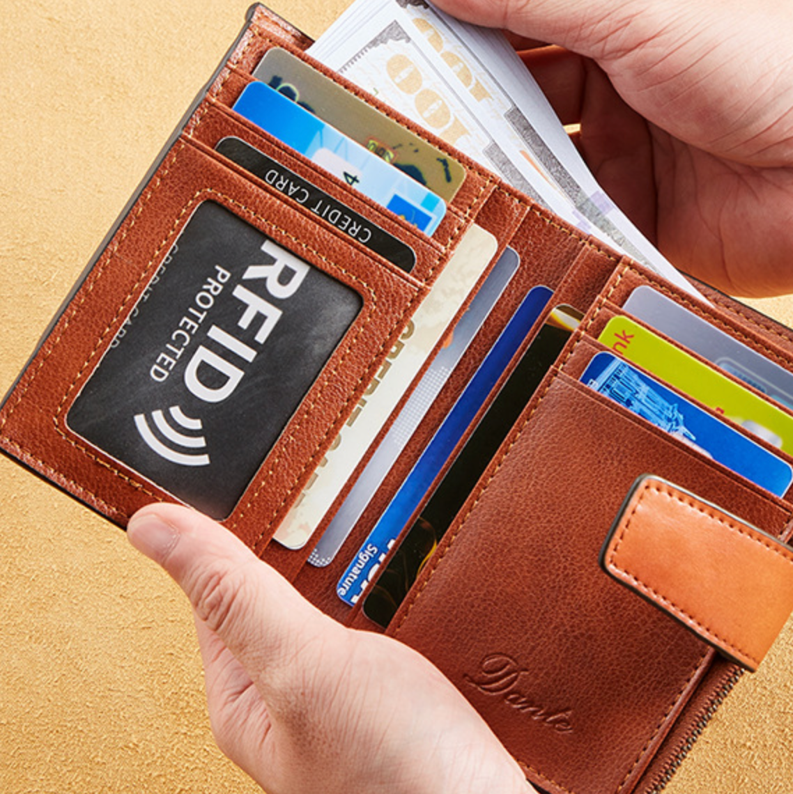 ELEGANT LEATHER WALLET