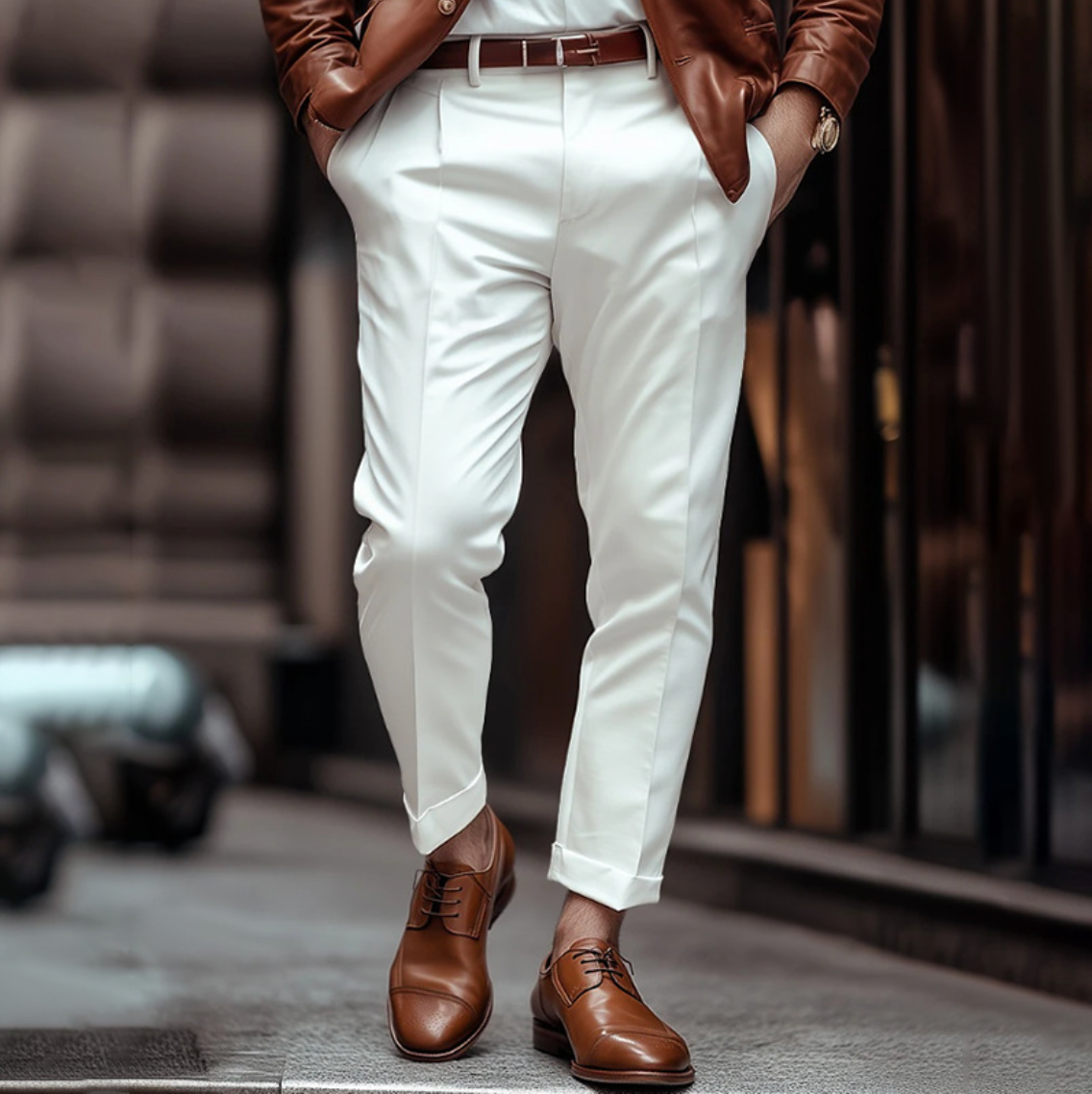 ELEGANT COMFORTABLE TROUSERS