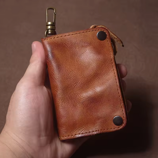 LUXURY LEATHER KEY WALLET