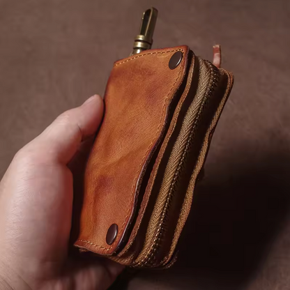 LUXURY LEATHER KEY WALLET