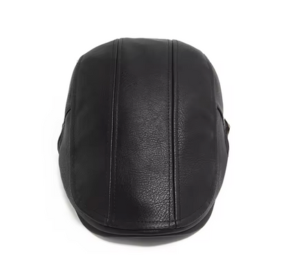 VINTAGE LEATHER BERET
