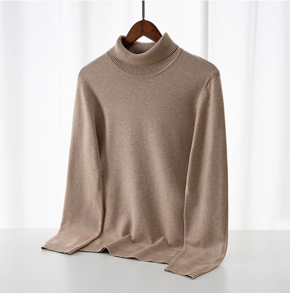 SOFT TURTLE NECK SWEATER