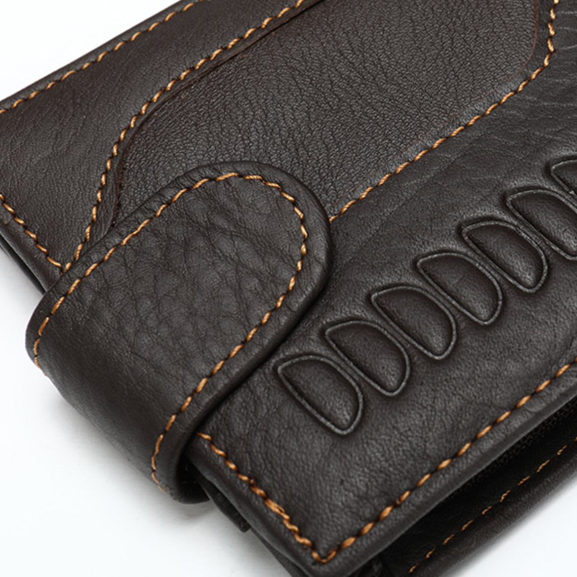 VINTAGE HANDMADE COW LEATHER WALLET