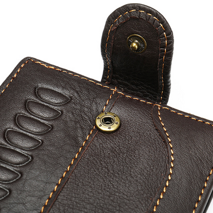 VINTAGE HANDMADE COW LEATHER WALLET
