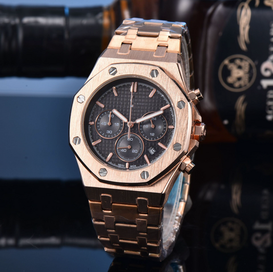 ROYAL OAK SOLID STEEL WATCH