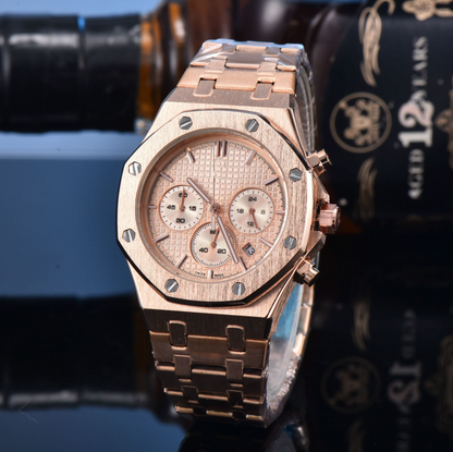 ROYAL OAK SOLID STEEL WATCH