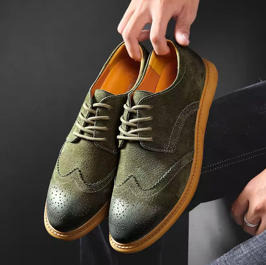 BRITISH CASUAL BROGUE SHOES