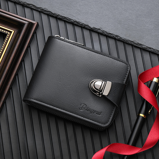 LEATHER CASUAL MODERN WALLET