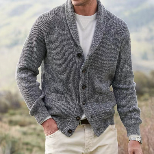SIMPLE THICKENED CARDIGAN